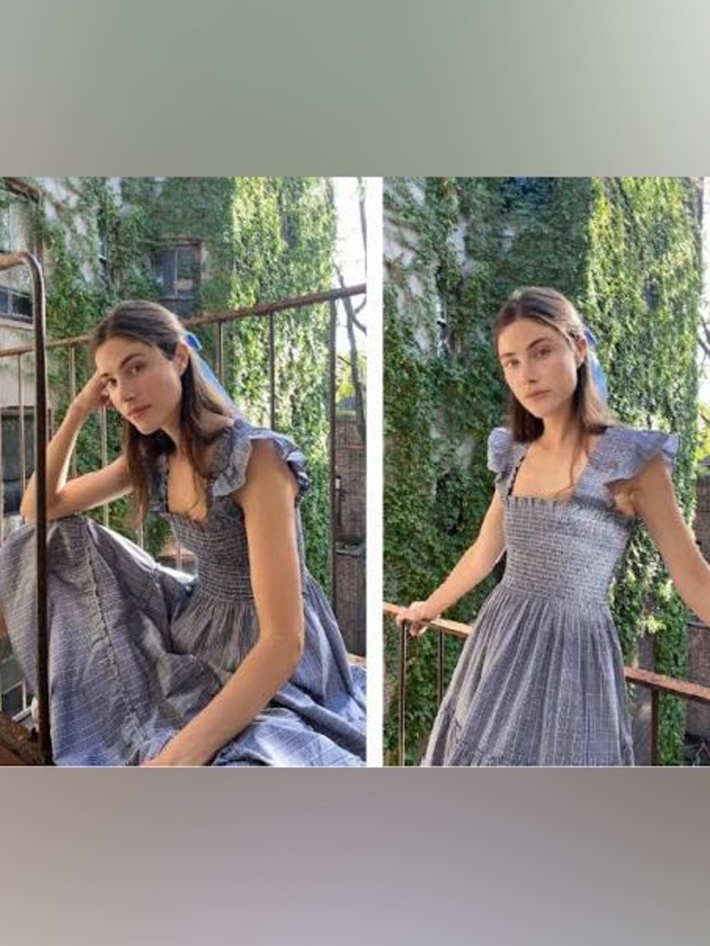 Hill House Nap Dress - Tai Check